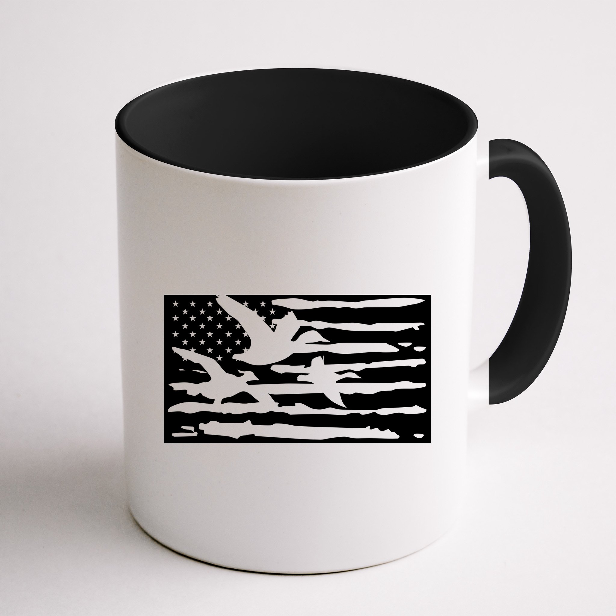 American Flag Duck Hunter Mug