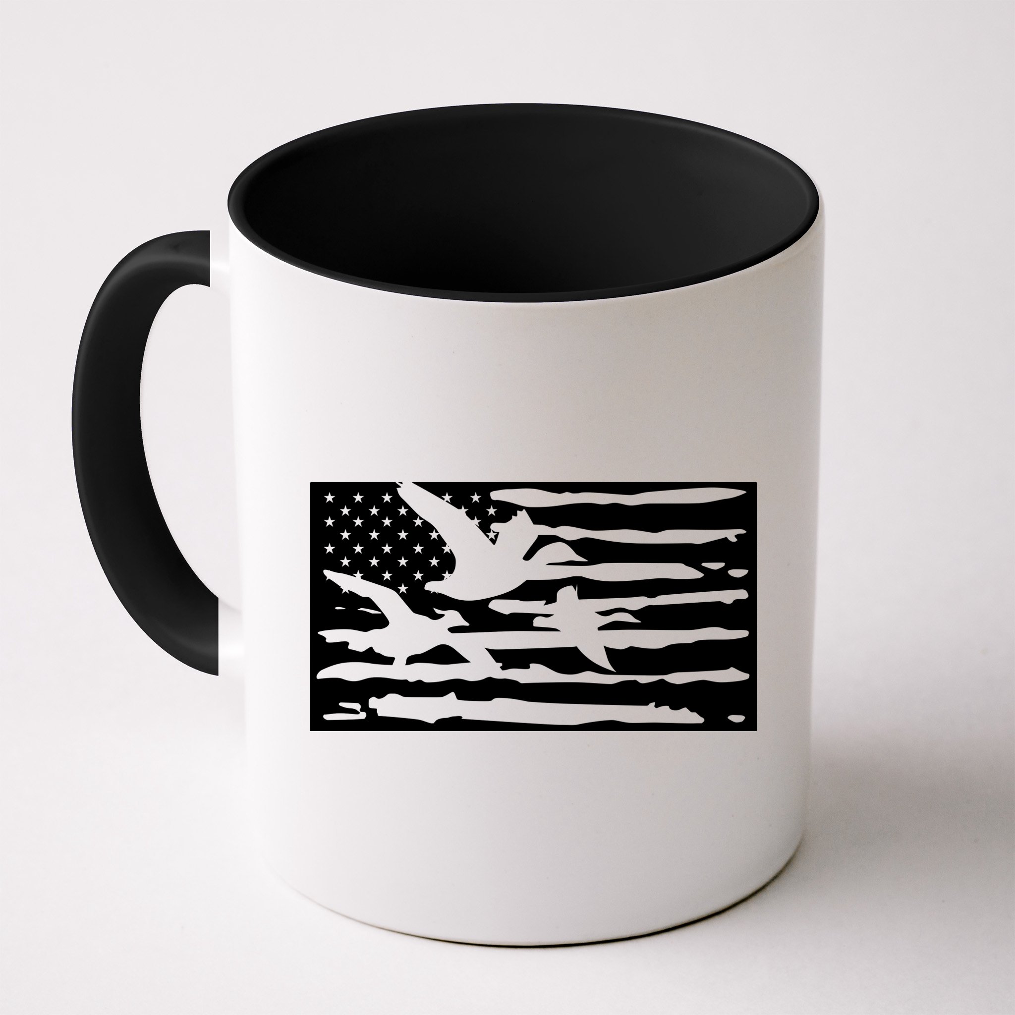 American Flag Duck Hunter Mug