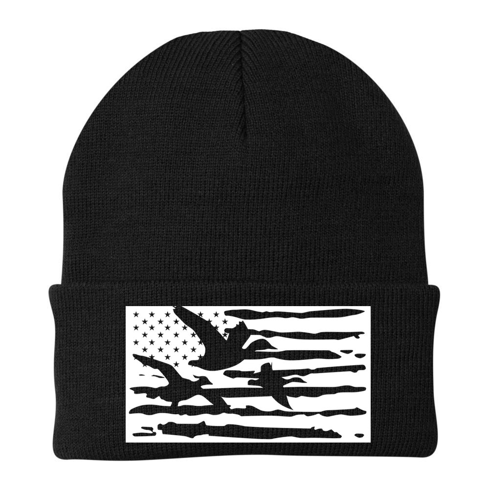 American Flag Duck Hunter Beanie