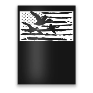 American Flag Duck Hunter Poster