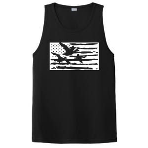 American Flag Duck Hunter PosiCharge Competitor Tank