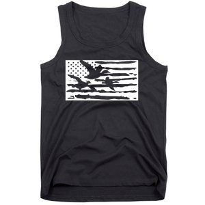 American Flag Duck Hunter Tank Top