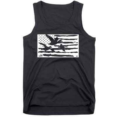 American Flag Duck Hunter Tank Top