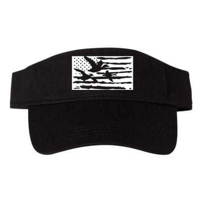 American Flag Duck Hunter Valucap Bio-Washed Visor