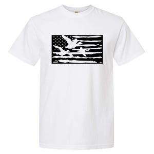 American Flag Duck Hunter Garment-Dyed Heavyweight T-Shirt