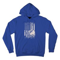 American Flag Eagle Usa Distressed Meaningful Gift Hoodie