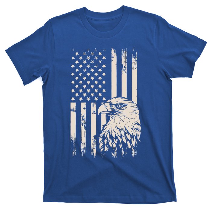 American Flag Eagle Usa Distressed Meaningful Gift T-Shirt