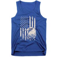 American Flag Eagle Usa Distressed Meaningful Gift Tank Top