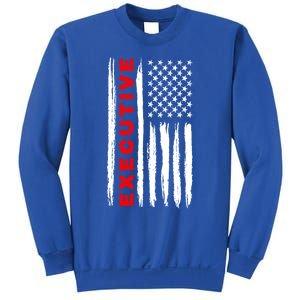 American Flag Executive Us Usa Flag Gift Sweatshirt