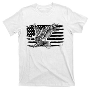 American Flag Eagle 4th Of July Independence Day Patriotic T-Shirt