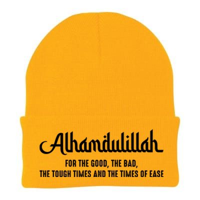 Alhamdulillah For Everything Islamic Muslim Ramadan Eid Gift Knit Cap Winter Beanie