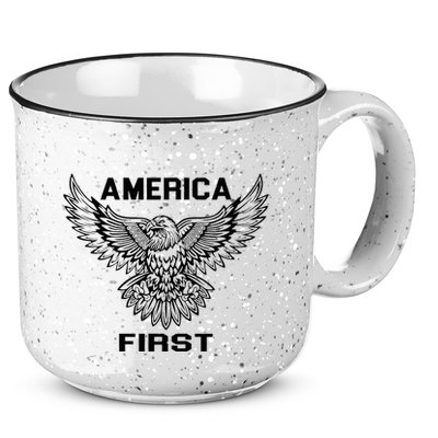 America First Eagle America First 15oz Campfire Ceramic Mug