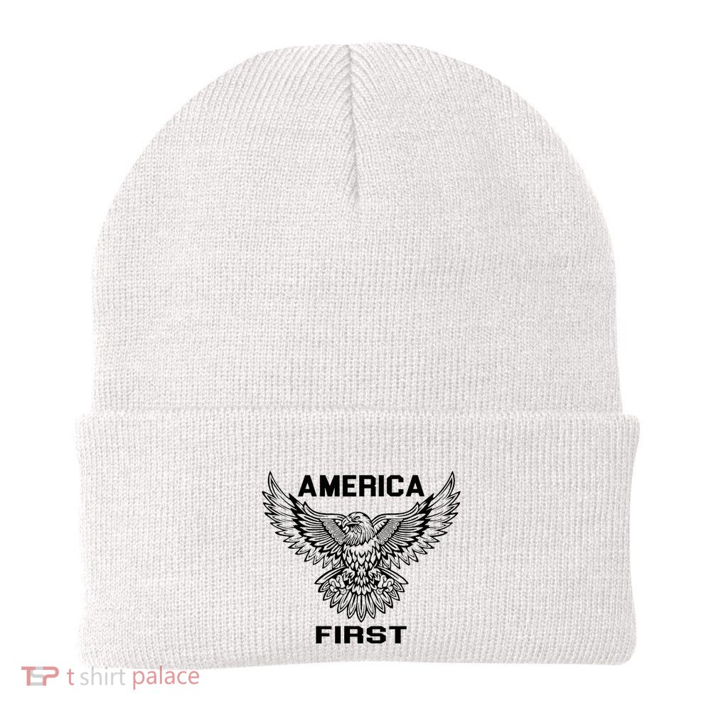 America First Eagle America First Beanie