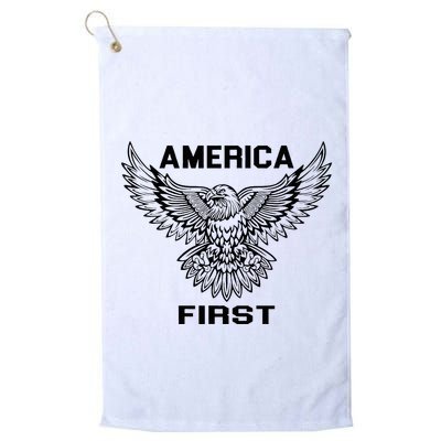America First Eagle America First Golf Towel