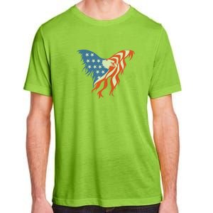 American Flag Eagle. Adult ChromaSoft Performance T-Shirt