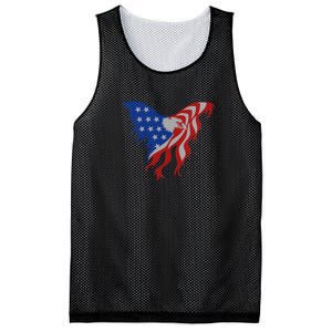 American Flag Eagle. Mesh Reversible Basketball Jersey Tank