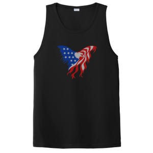 American Flag Eagle. PosiCharge Competitor Tank