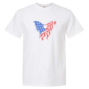 American Flag Eagle. Garment-Dyed Heavyweight T-Shirt