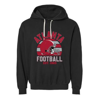 Atlanta Football Est 1965 Team Supporter Garment-Dyed Fleece Hoodie