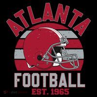 Atlanta Football Est 1965 Team Supporter T-Shirt