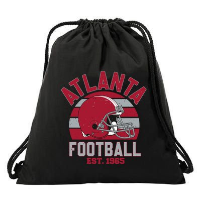 Atlanta Football Est 1965 Team Supporter Drawstring Bag