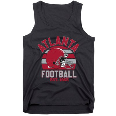 Atlanta Football Est 1965 Team Supporter Tank Top