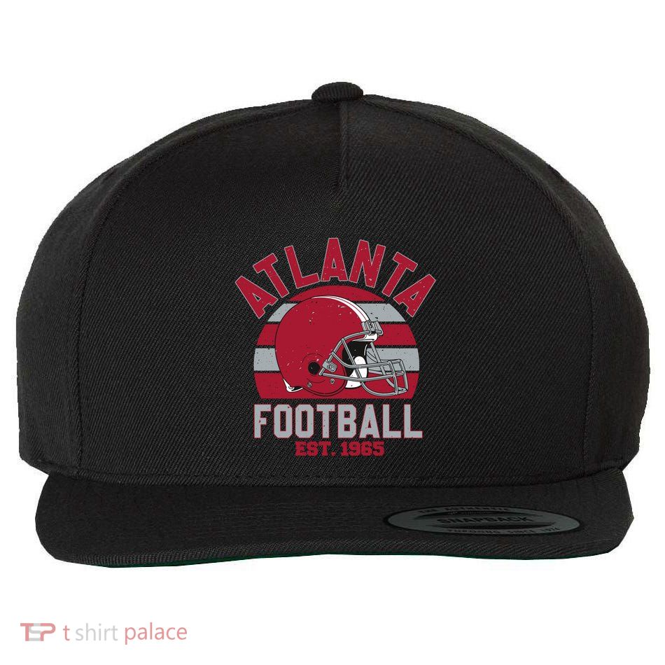 Atlanta Football Est 1965 Team Supporter Wool Snapback Cap