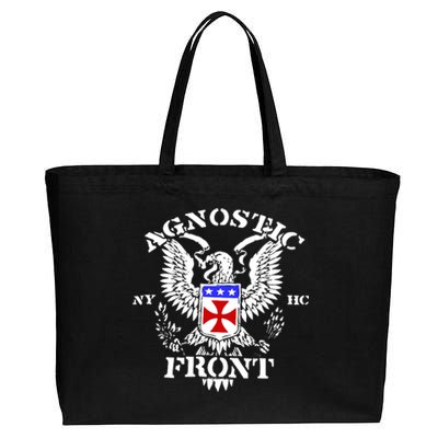 Agnostic Front Eagle Cotton Canvas Jumbo Tote