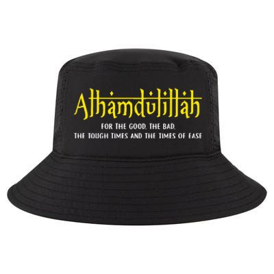 Alhamdulillah For Everything Islamic Gift For Muslim Cool Comfort Performance Bucket Hat