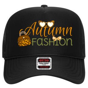 Autumn Fashion Essentials High Crown Mesh Back Trucker Hat