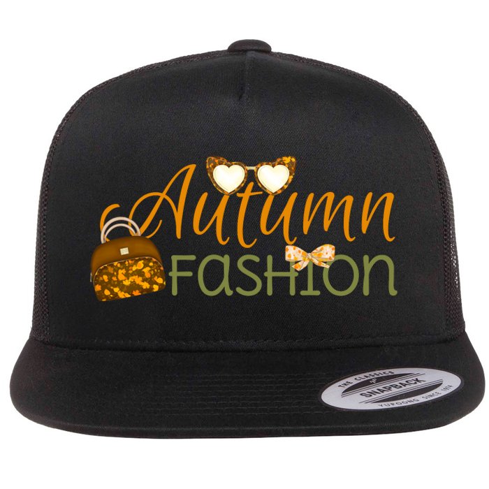 Autumn Fashion Essentials Flat Bill Trucker Hat