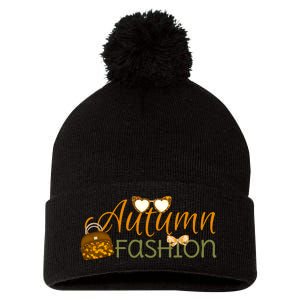 Autumn Fashion Essentials Pom Pom 12in Knit Beanie