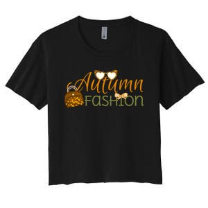 Autumn Fashion Essentials Women's Crop Top Tee