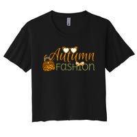 Autumn Fashion Essentials Women's Crop Top Tee