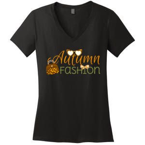 Autumn Fashion Essentials Women's V-Neck T-Shirt