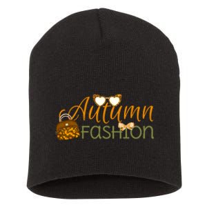 Autumn Fashion Essentials Short Acrylic Beanie