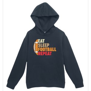 American Football Eat Sleep Football Repeat Urban Pullover Hoodie