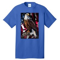 American Flag Eagle Gift 2nd Usa America Pride Patriotic Tall T-Shirt