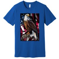 American Flag Eagle Gift 2nd Usa America Pride Patriotic Premium T-Shirt