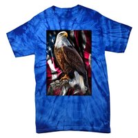 American Flag Eagle Gift 2nd Usa America Pride Patriotic Tie-Dye T-Shirt