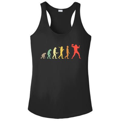 American Football Evolution Gift For Football Players Ladies PosiCharge Competitor Racerback Tank