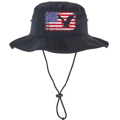 American Flag Eagle Usa 4th Of July Legacy Cool Fit Booney Bucket Hat