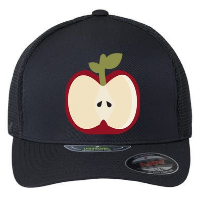 Apple Fruit Easy Lazy DIY Halloween Costume Flexfit Unipanel Trucker Cap