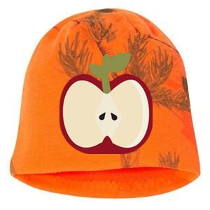 Apple Fruit Easy Lazy DIY Halloween Costume Kati - Camo Knit Beanie