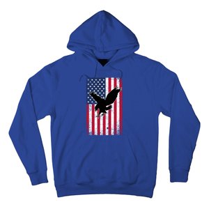 American Flag Eagle Patriotic Usa Great Gift Hoodie