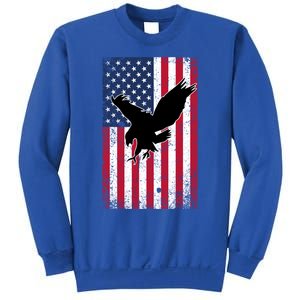 American Flag Eagle Patriotic Usa Great Gift Sweatshirt