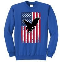 American Flag Eagle Patriotic Usa Great Gift Sweatshirt