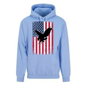 American Flag Eagle Patriotic Usa Great Gift Unisex Surf Hoodie