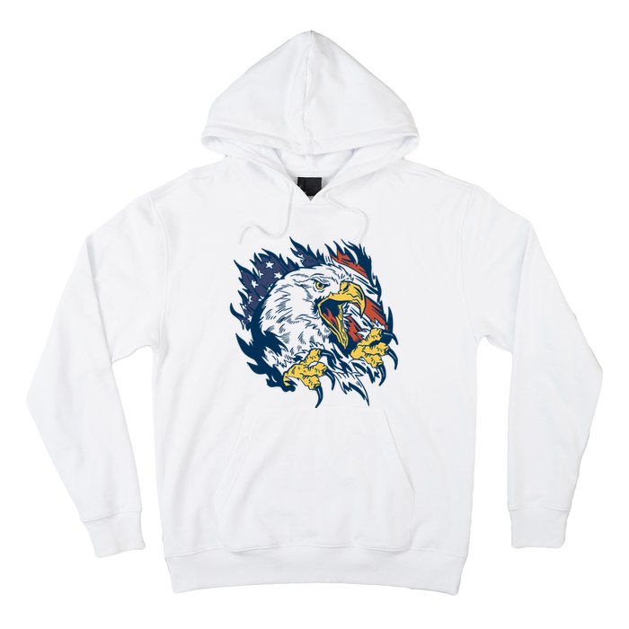 American Flag Eagle Patriot Gift Hoodie