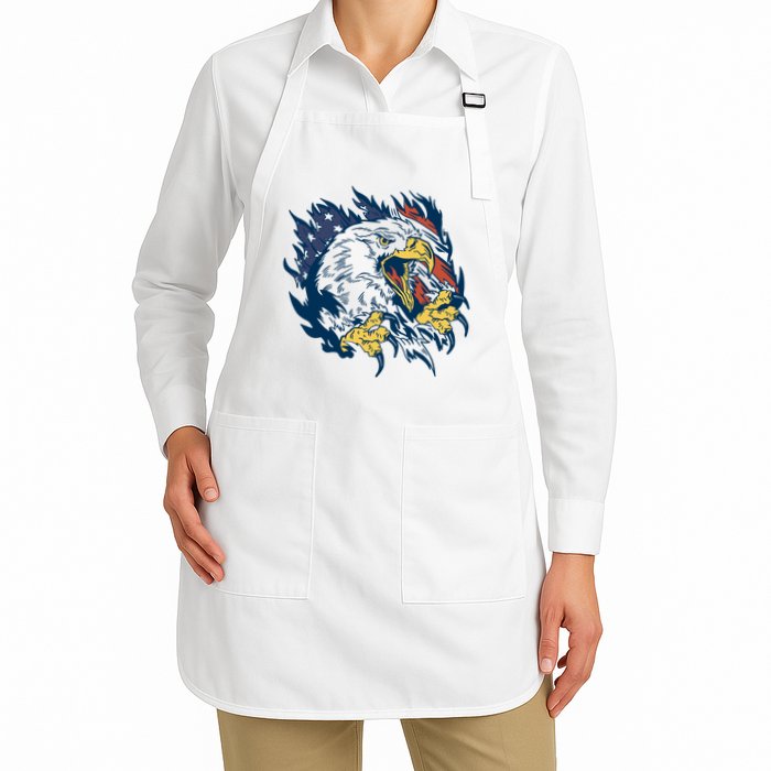 American Flag Eagle Patriot Gift Apron
